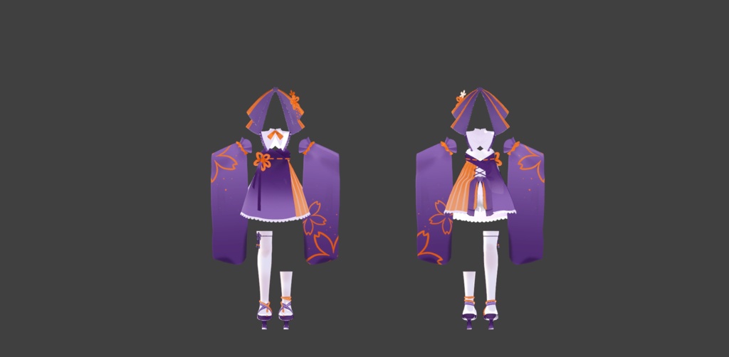 「東狐千春」向け服 WA Halloween