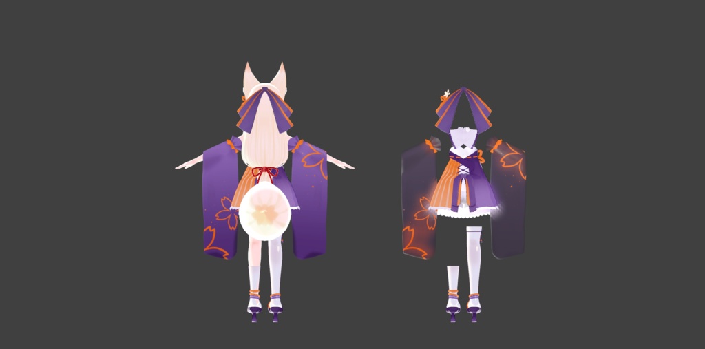 「東狐千春」向け服 WA Halloween