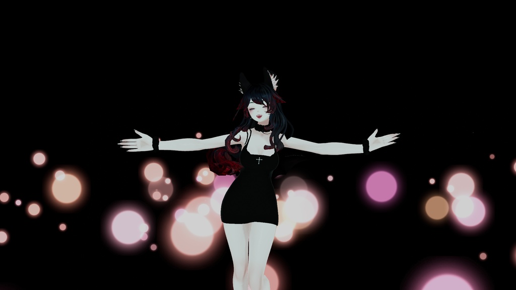 Free floor shimmer particles