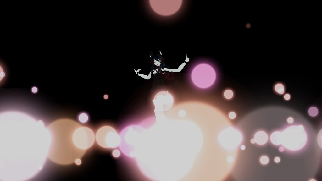 Free floor shimmer particles