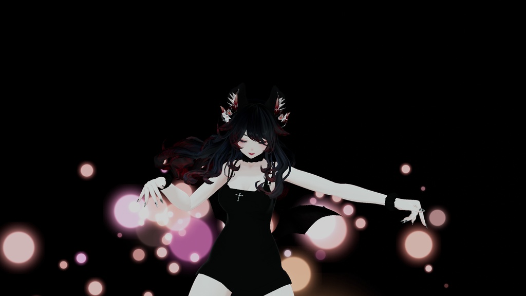 Free floor shimmer particles