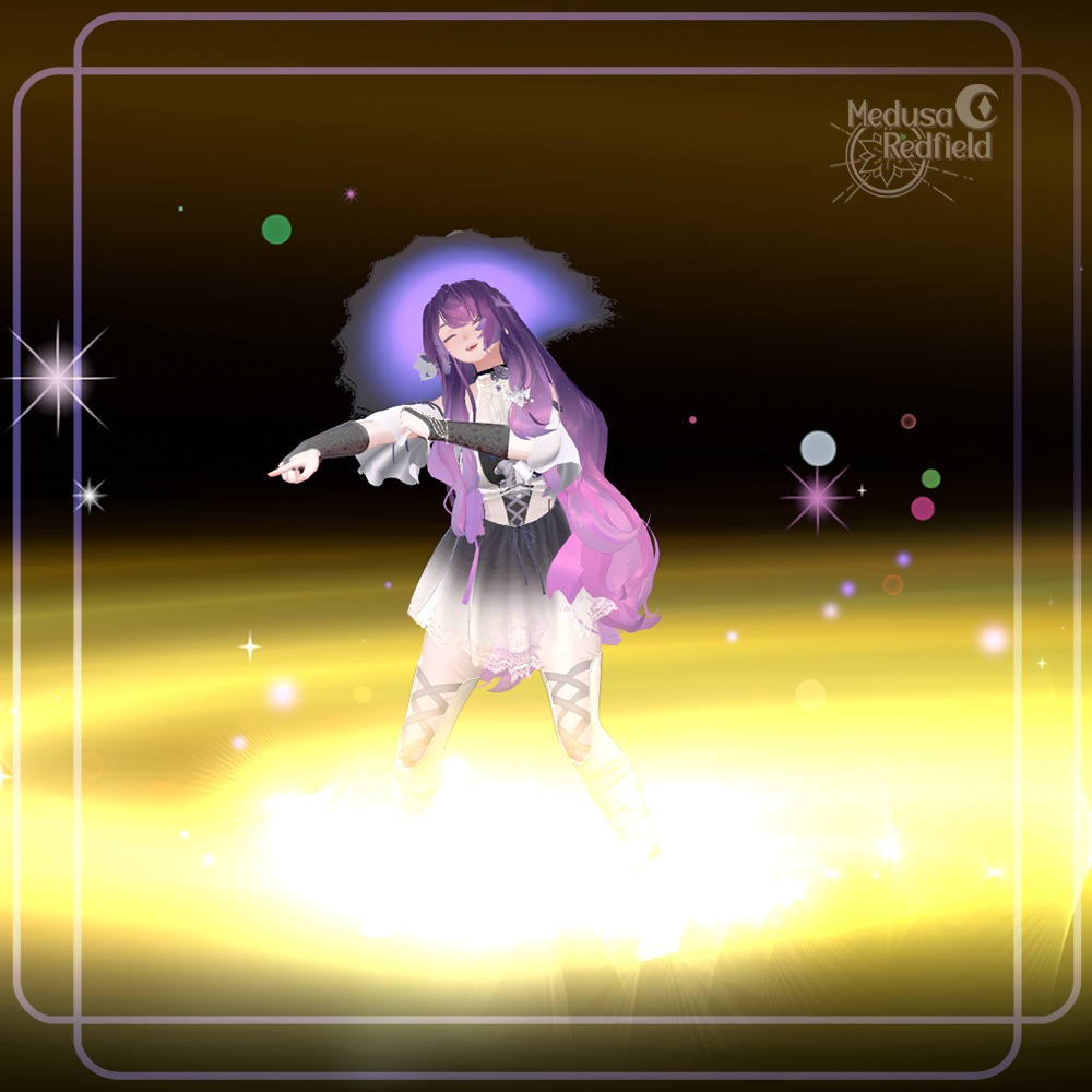 Galaxy Swirl Particles