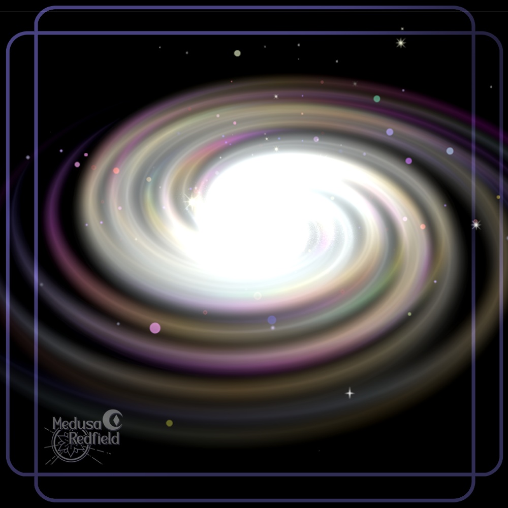 Galaxy Swirl Particles