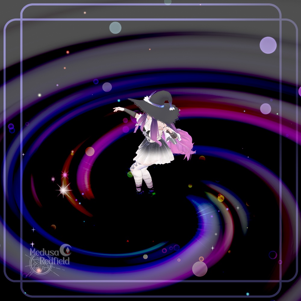 Galaxy Swirl Particles