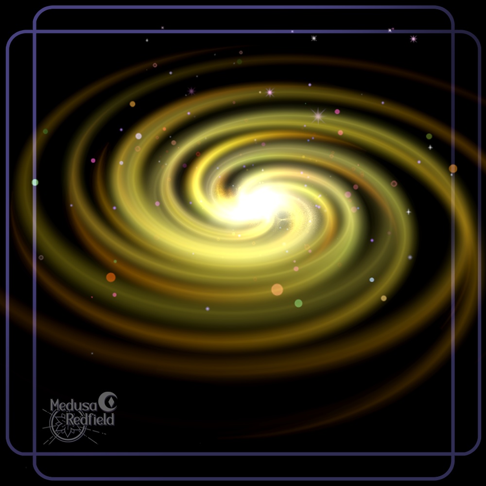 Galaxy Swirl Particles