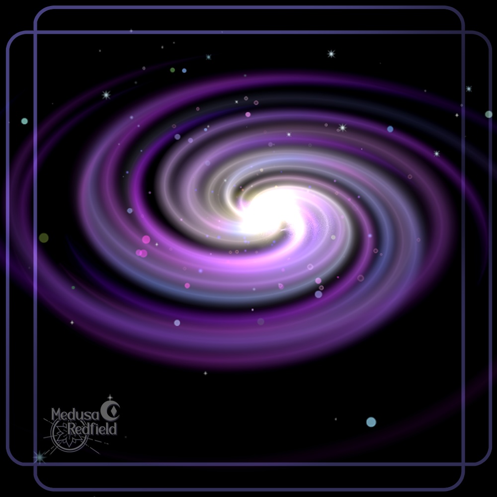 Galaxy Swirl Particles