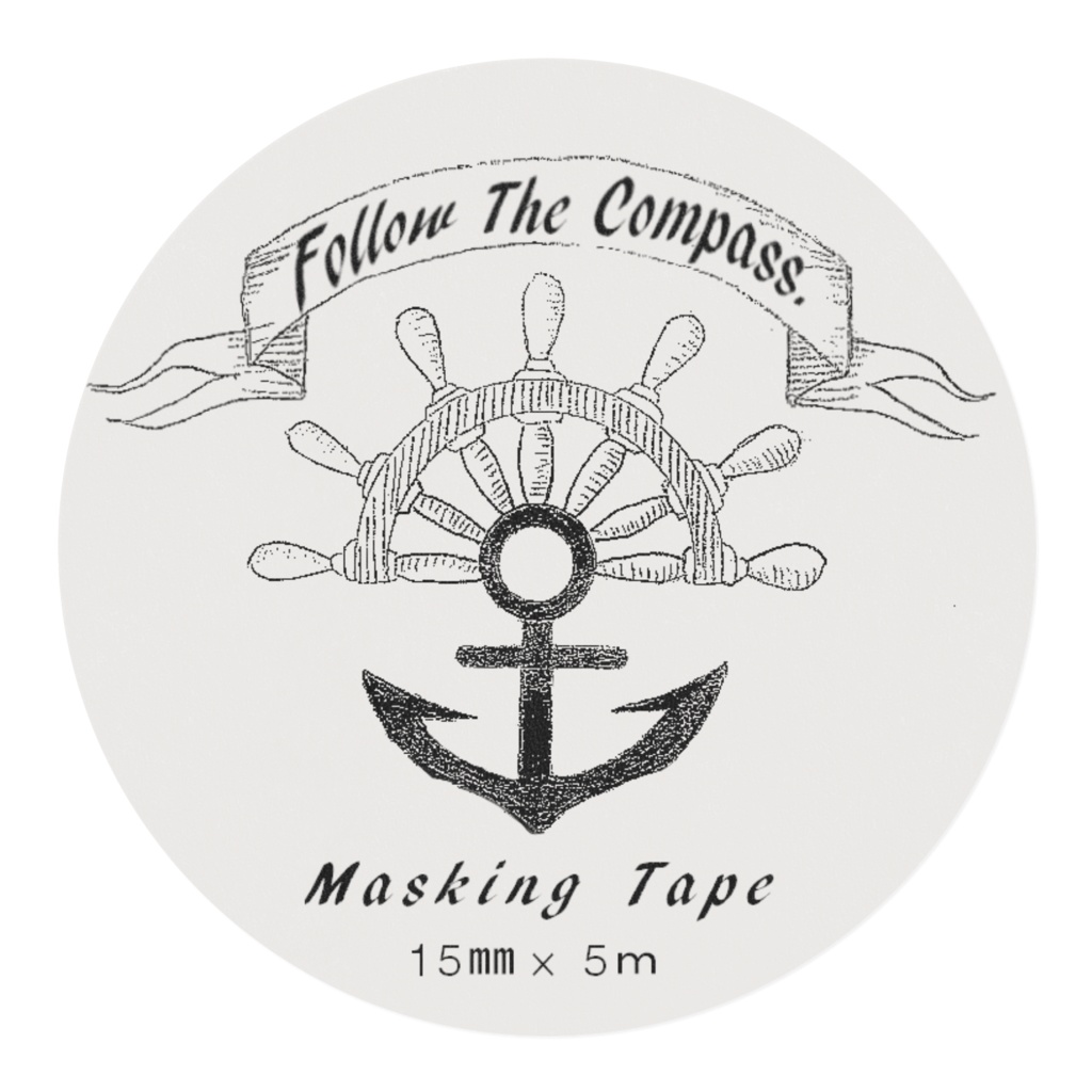古地図風マスキングテープ