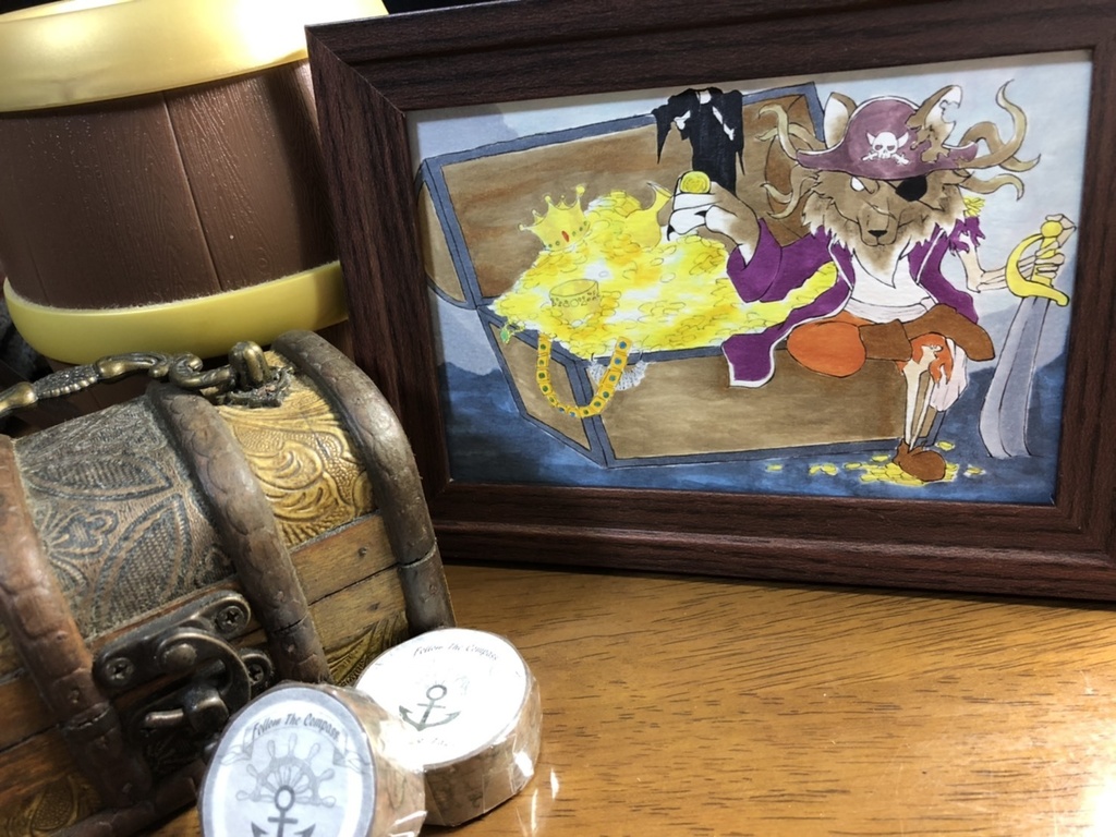 【原画】動物×海賊シリーズ