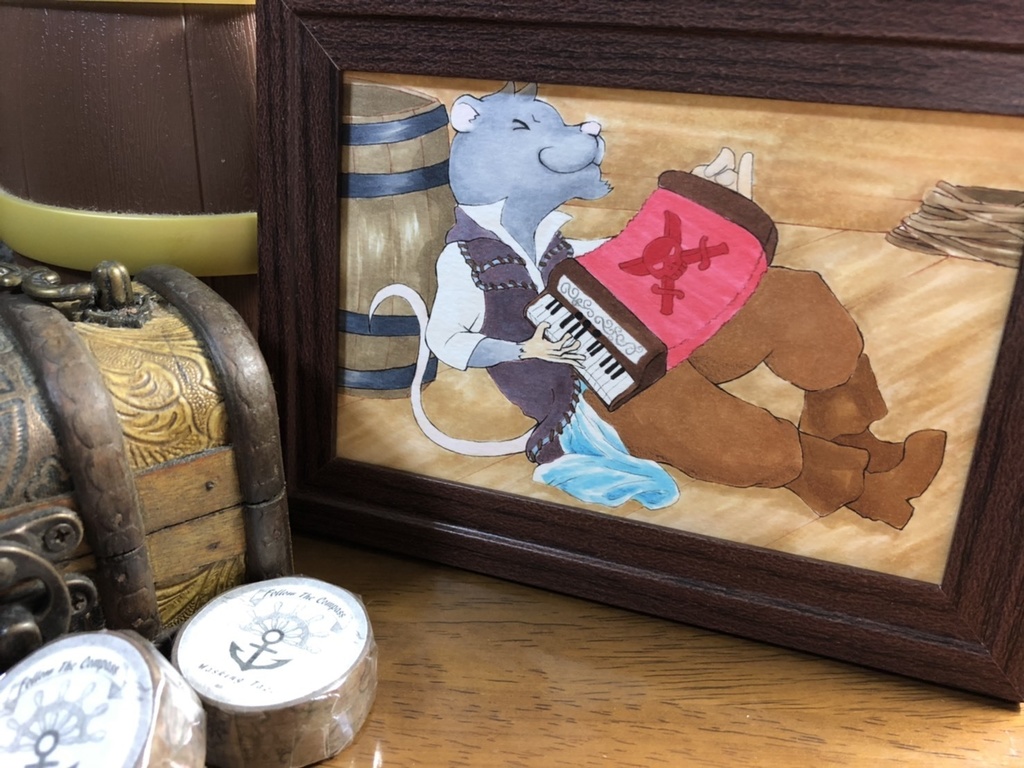 【原画】動物×海賊シリーズ