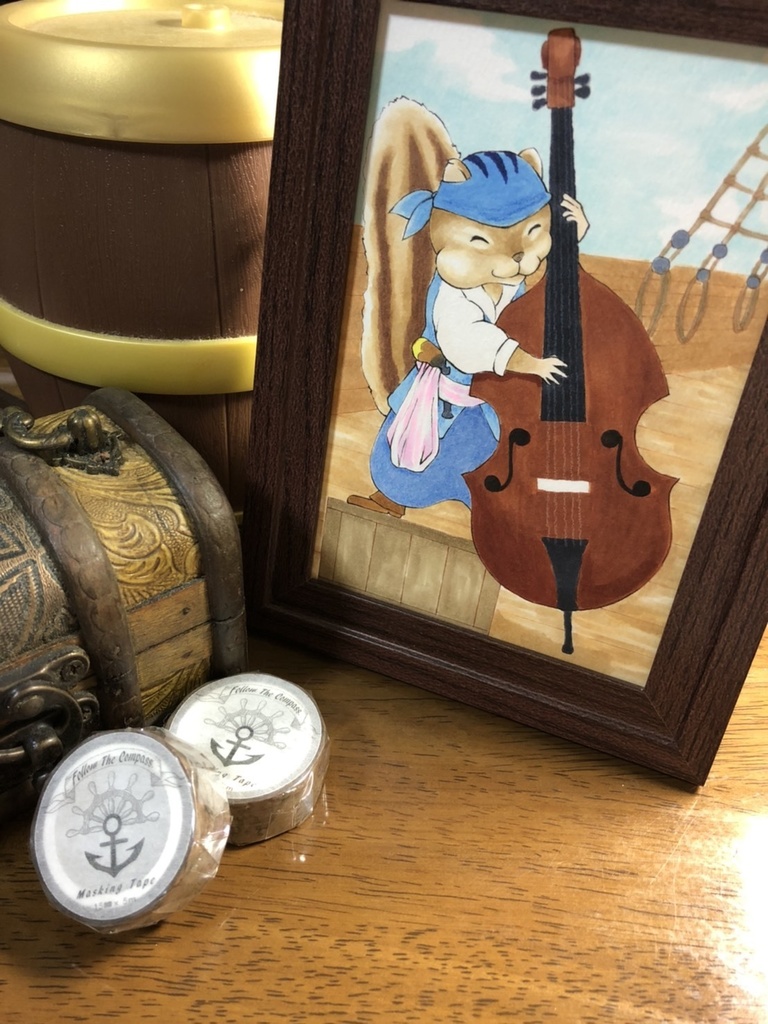 【原画】動物×海賊シリーズ