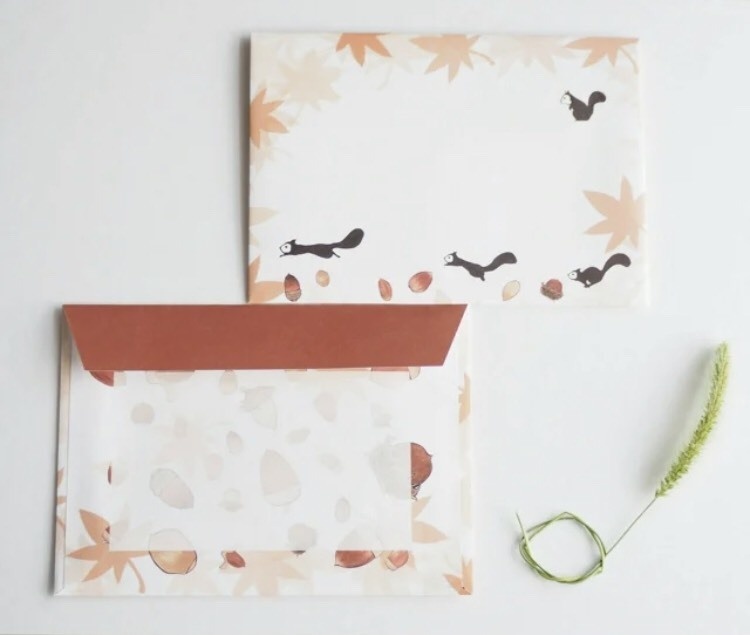 どんぐりりすのレターセット