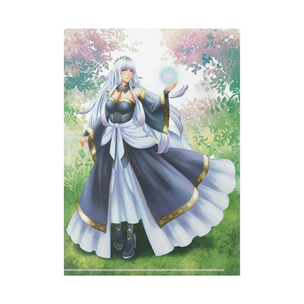 A4クリアファイル(不死鳥:白)