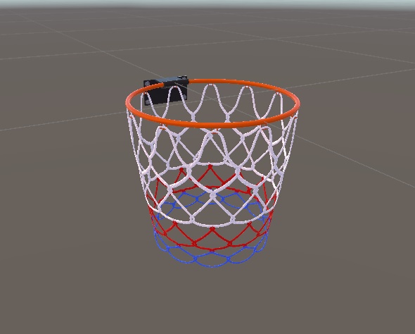 【VRChatワールド想定】バスケットゴール