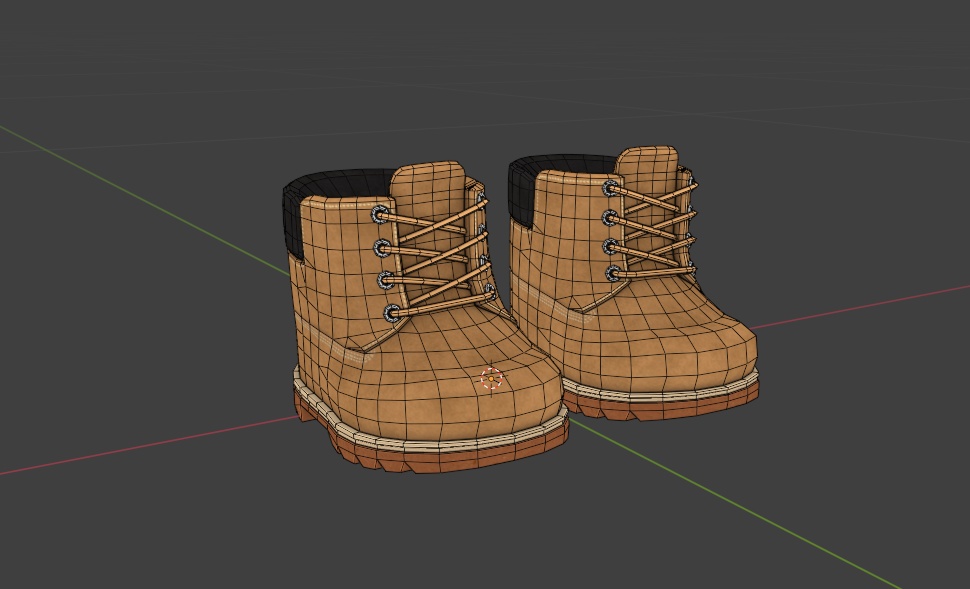 【MA設定済み】まめふれんず用 イイ感じのブーツ