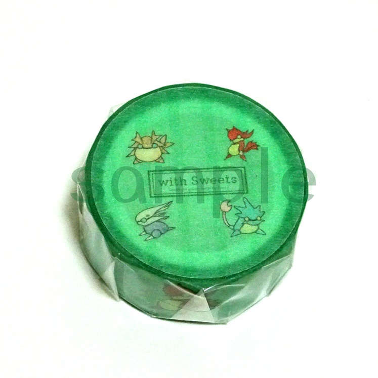 ジンマスキングテープ with Sweets