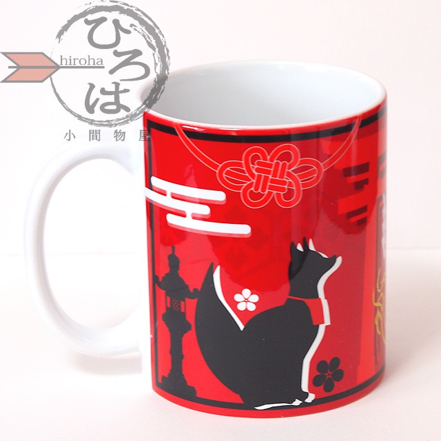 狐福マグカップ