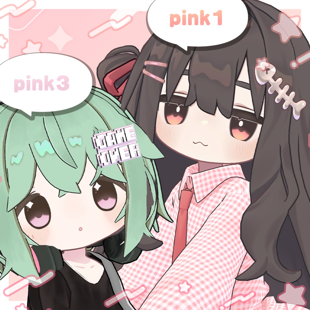 4アバター対応👀plainEye🔵【EYE texture】