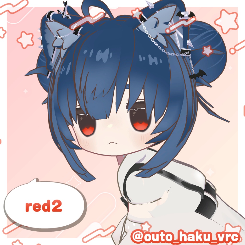 4アバター対応👀plainEye🔵【EYE texture】