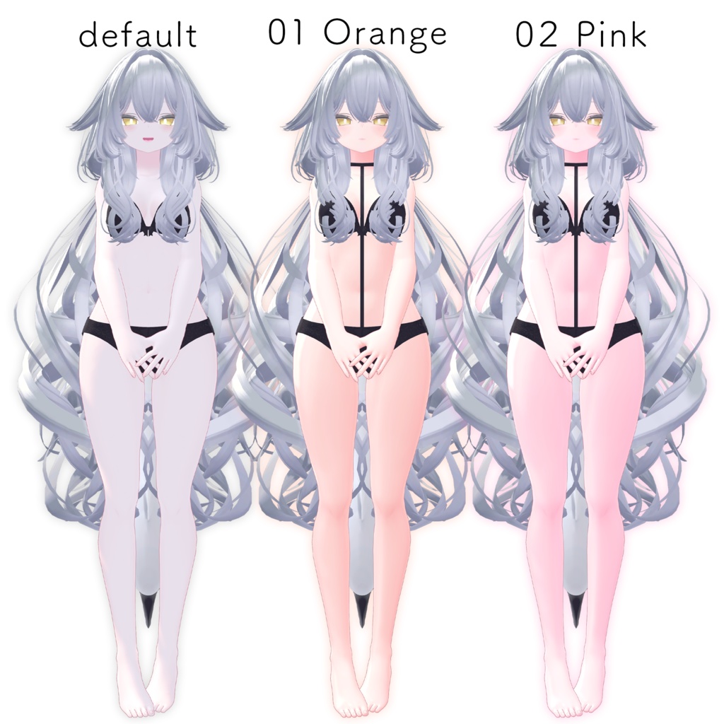 Rurune専用🦈SoftMake🤍&body setup【Maketexture & Material】