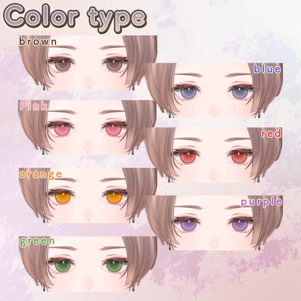 Alué専用🐈Mousse🤎【Make & Eye texture】