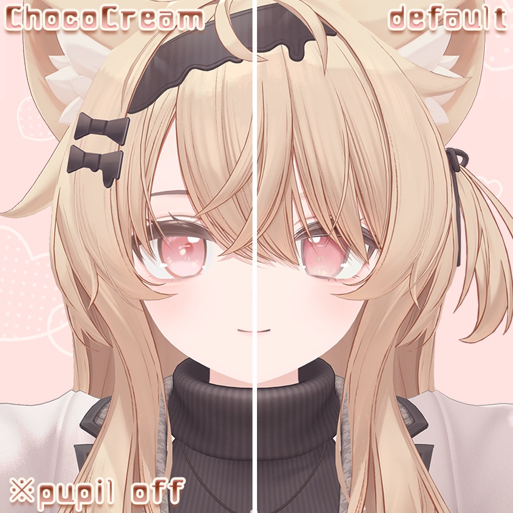 Eku専用🩷ChocoCream🤎【EYE & Eyelash texture】