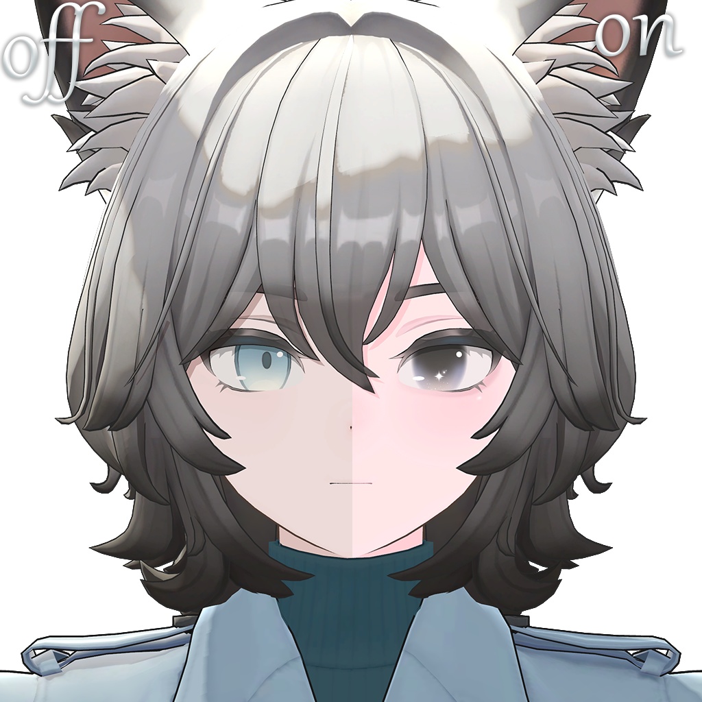 💙ヒビキ専用🐈️Whisper🤍【Eye & Make texture】