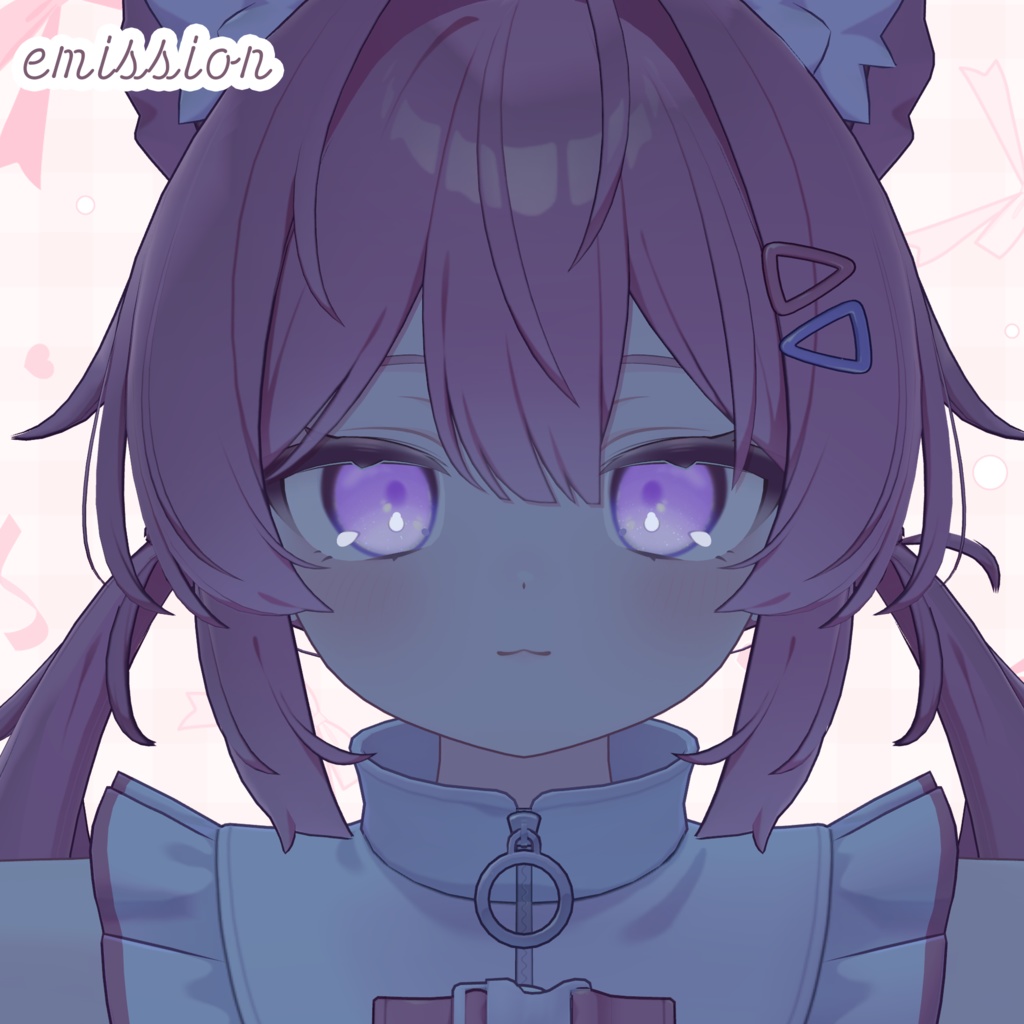 プラム専用🩷MilkyCream💜【EYE + Eyelash texture】