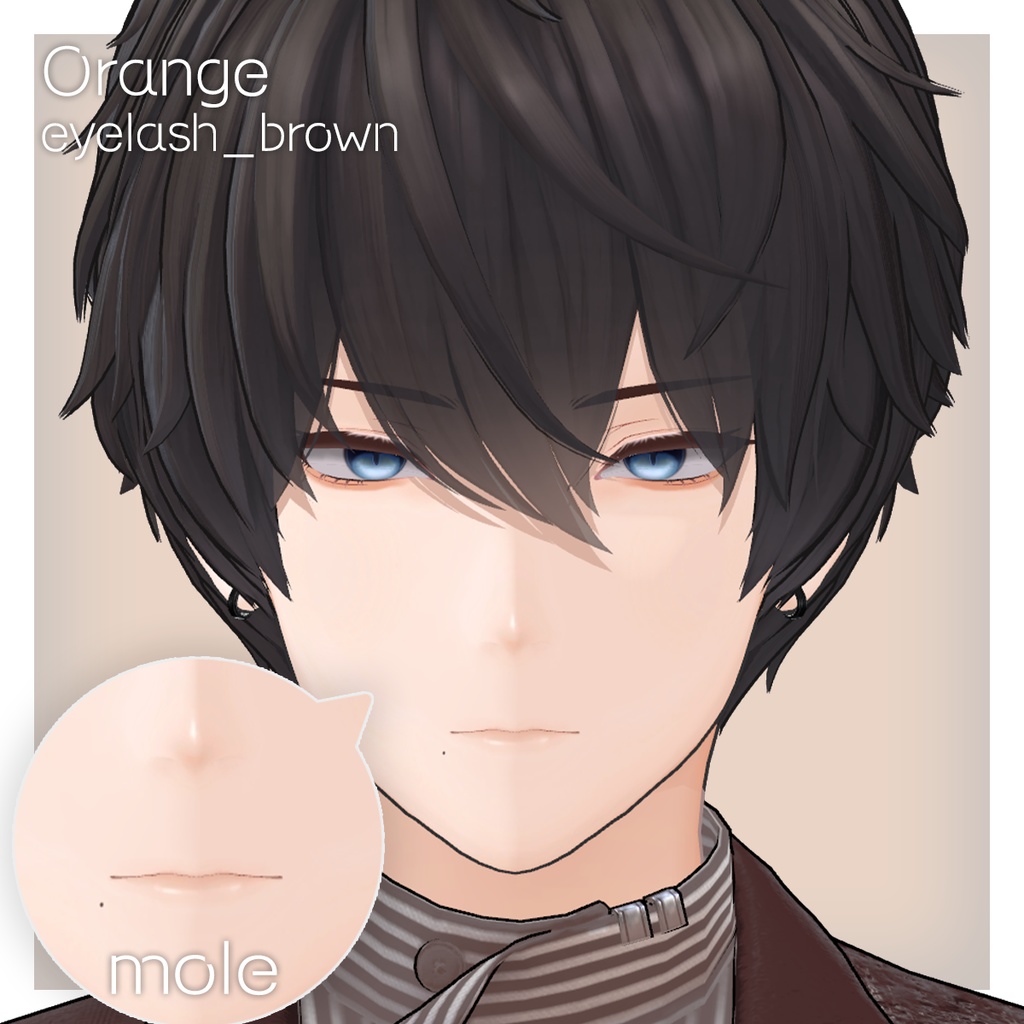 獏/Baku 専用🖤. Mute Skin 【 MakeUp texture & materials 】