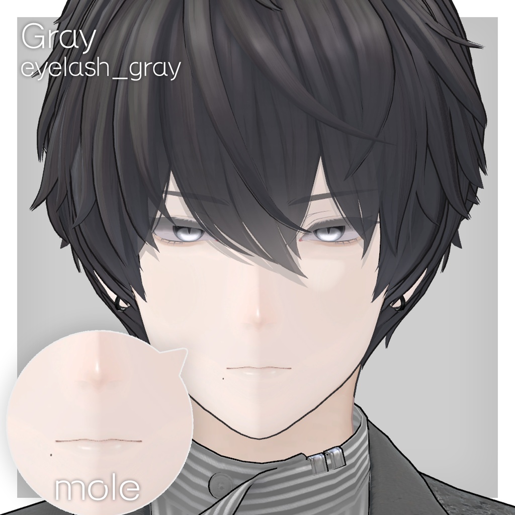 獏/Baku 専用🖤. Mute Skin 【 MakeUp texture & materials 】