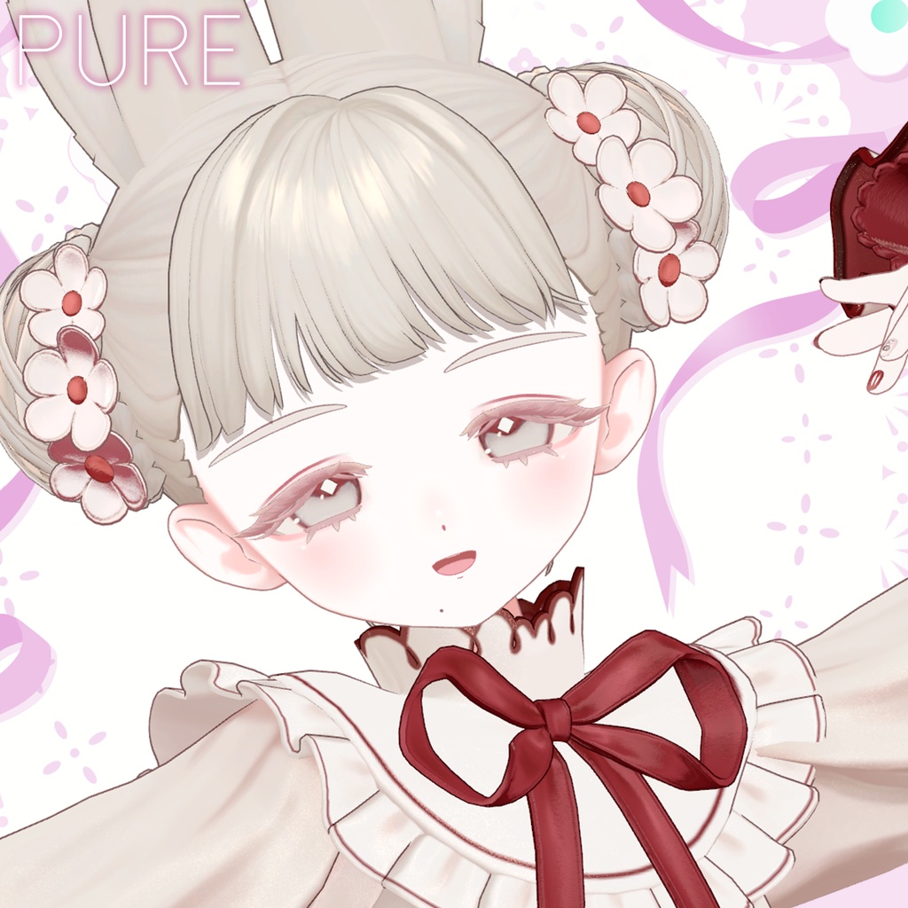 フィユエ専用🌼Flora🩵【Make up texture】