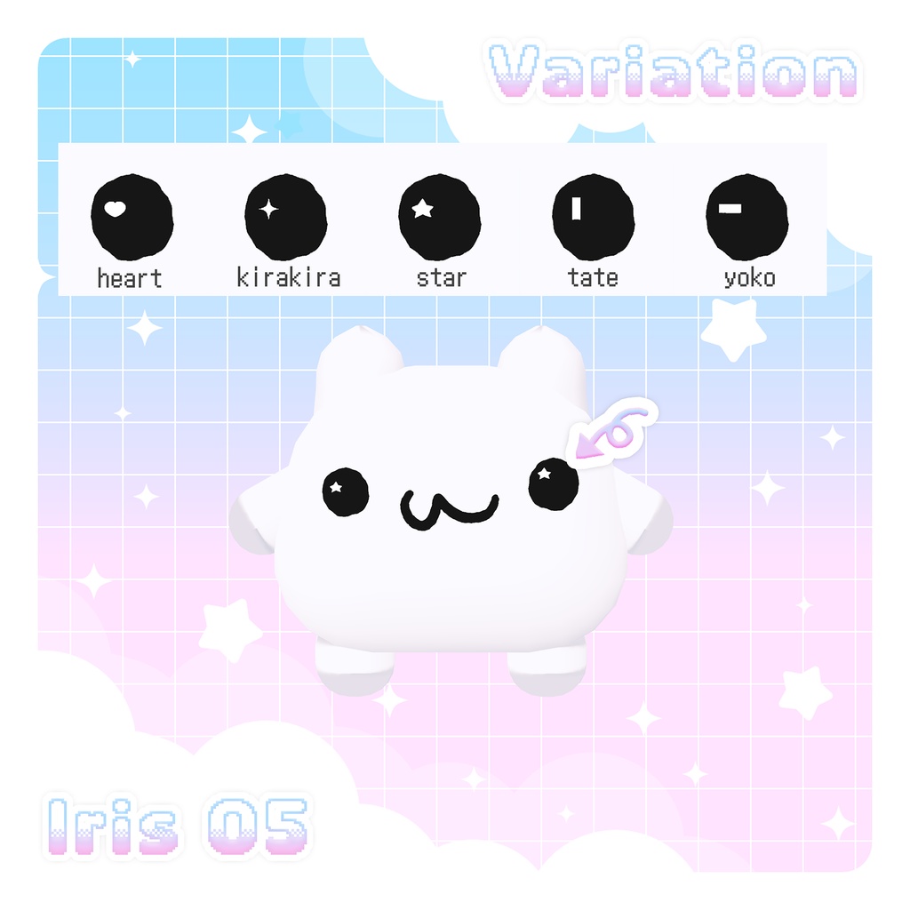 ムチォ専用👀MuchioParts✨ 【face parts texture & material】