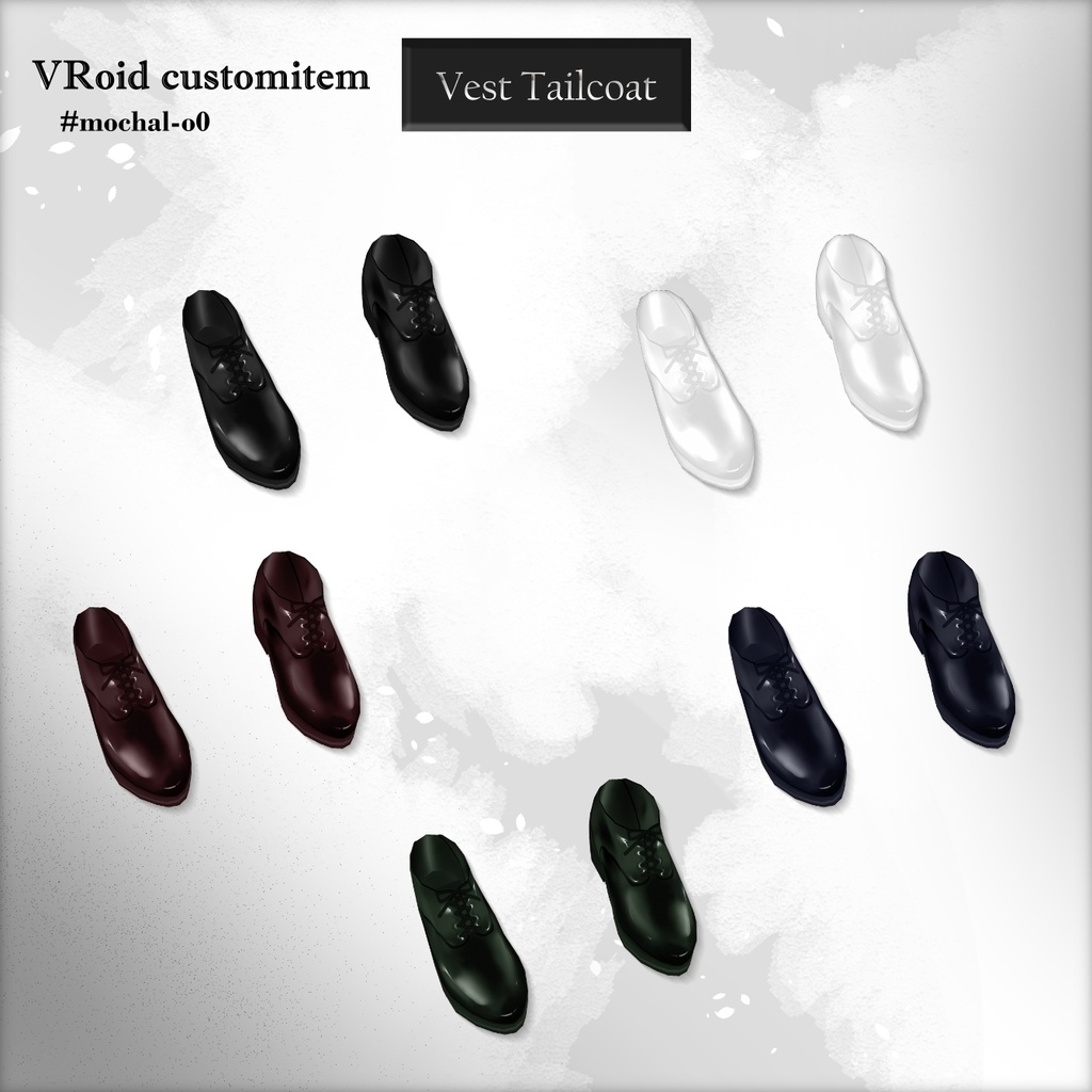 【VRoid衣装】ベスト燕尾服 - Vest Tailcoat