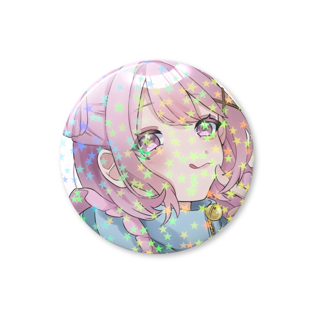 すずきちゃん ホログラム缶バッチ