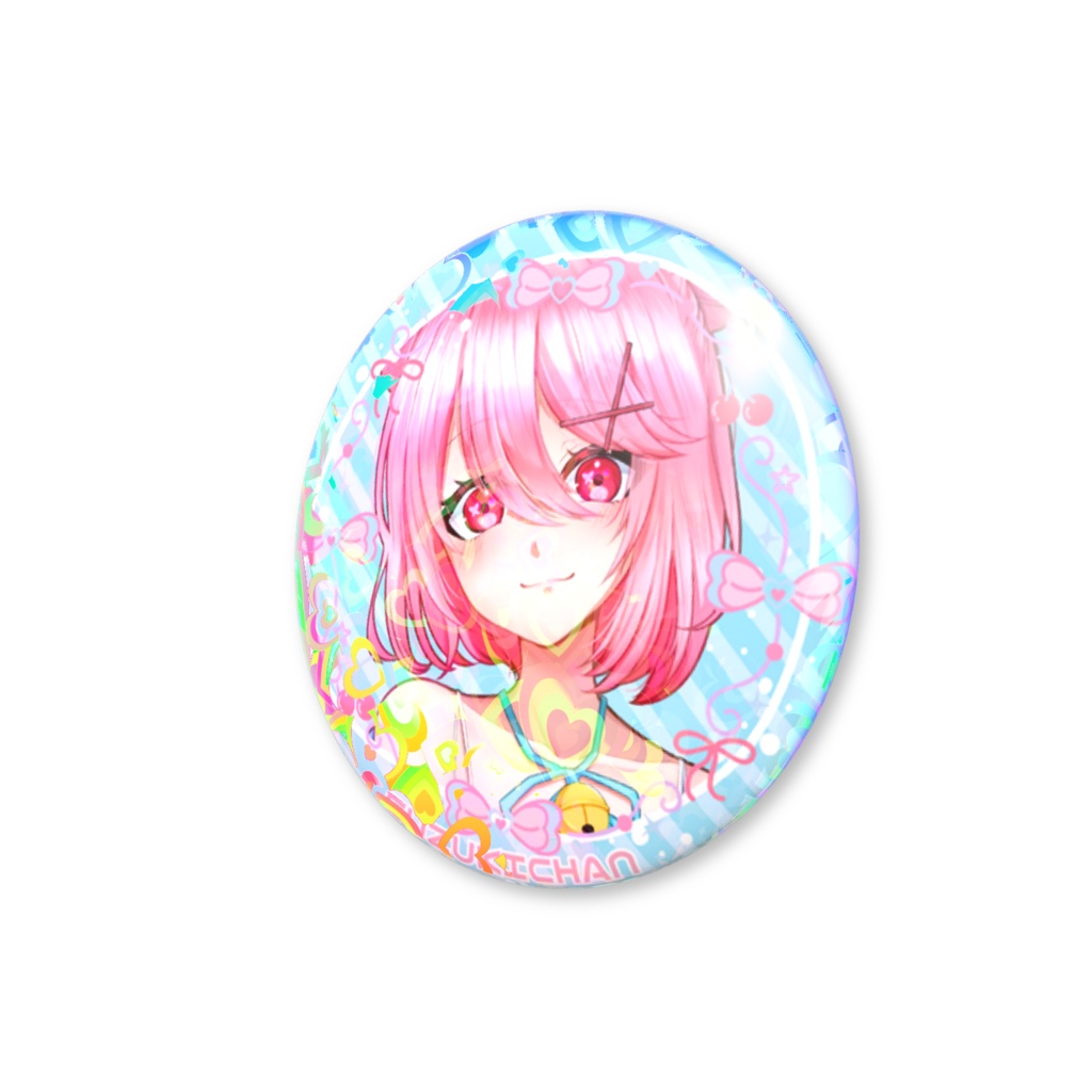 すずきちゃん ホログラム缶バッチ