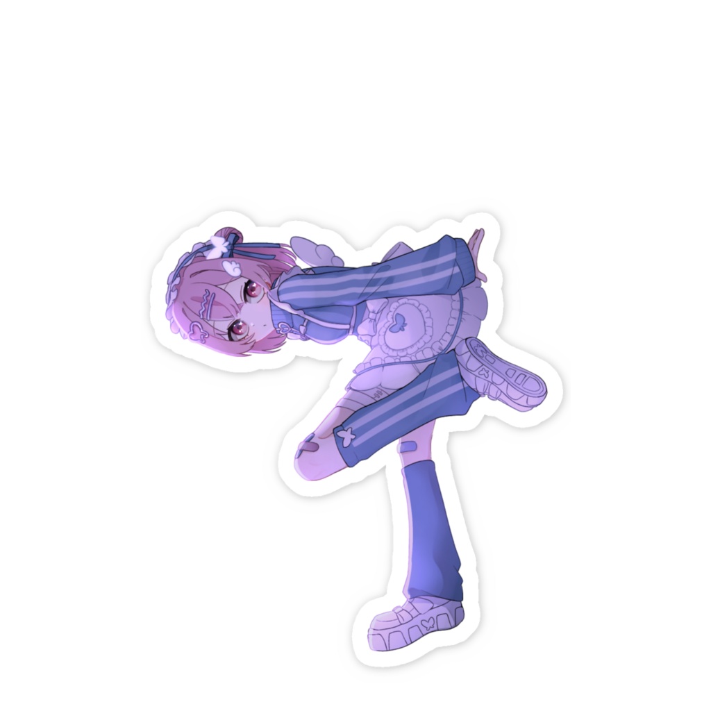 すずきちゃん スマホステッカー