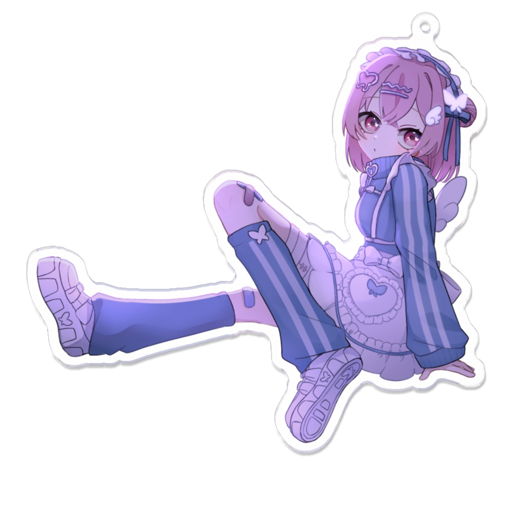 すずきちゃん おすわりアクリルキーホルダー