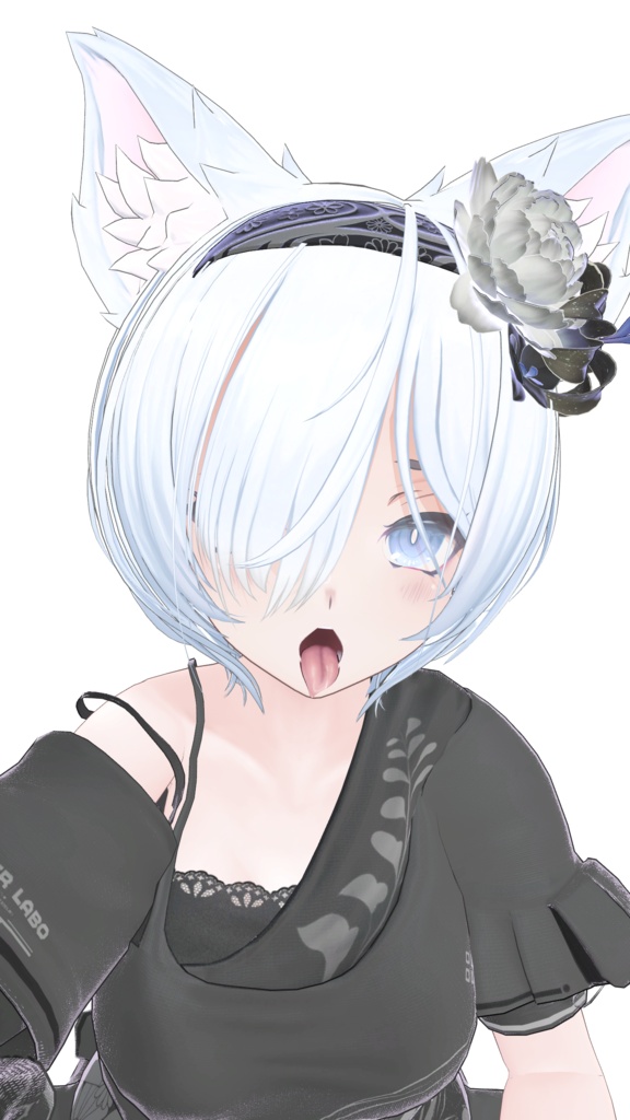 【300円】お手軽!ポン置きFT【紫空 -シア- / 灰禰 -ハイネ-】