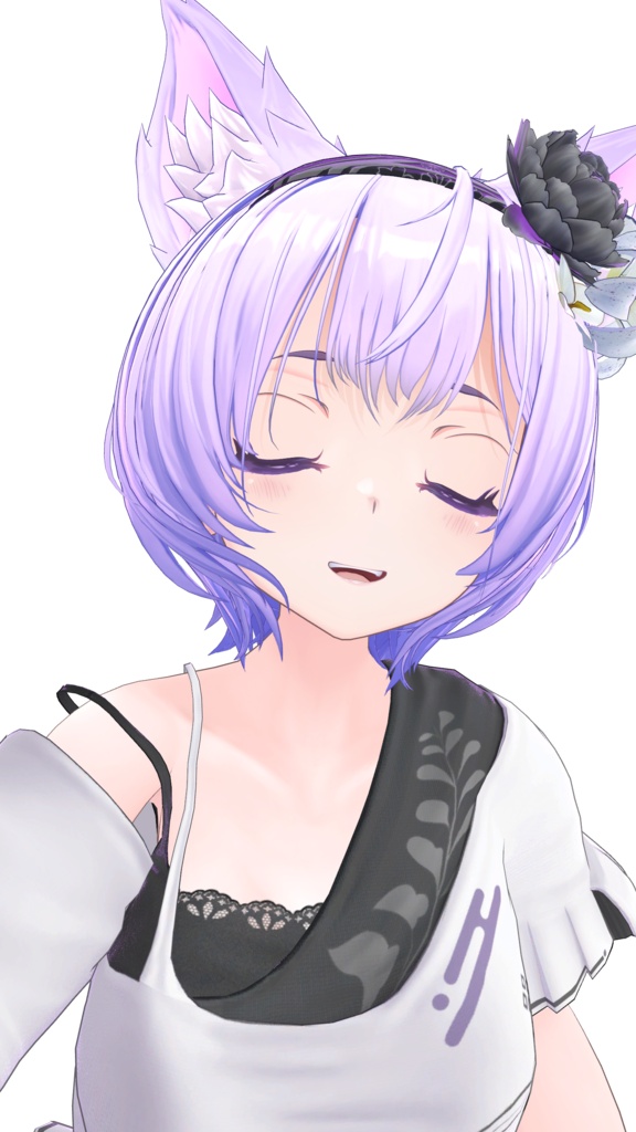 【300円】お手軽!ポン置きFT【紫空 -シア- / 灰禰 -ハイネ-】