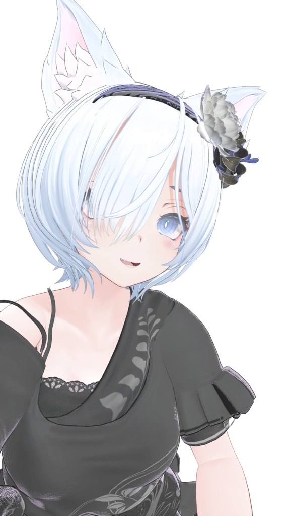 【300円】お手軽!ポン置きFT【紫空 -シア- / 灰禰 -ハイネ-】