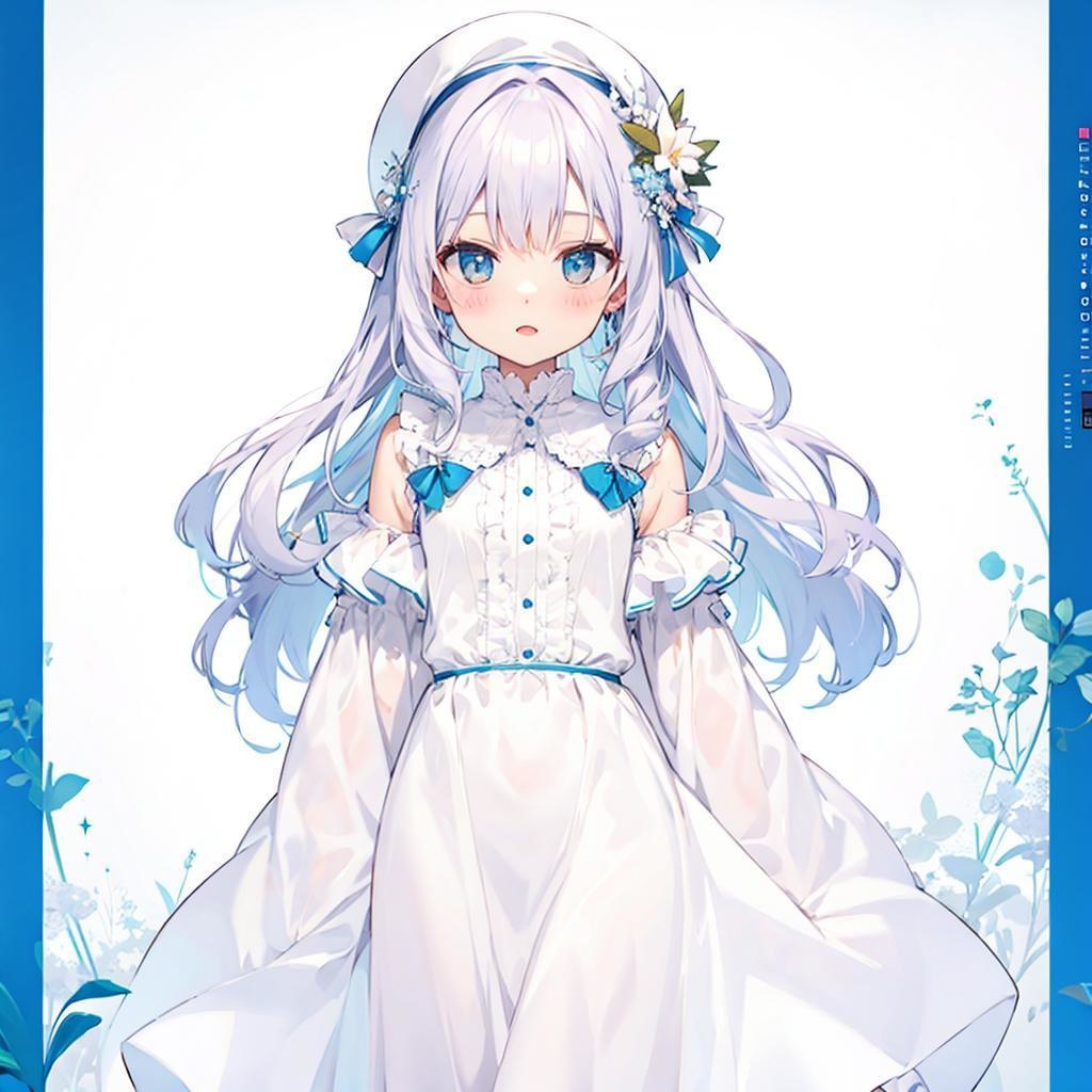 超絶AIイラスト集 Color Code:dodgerblue #1E90FF