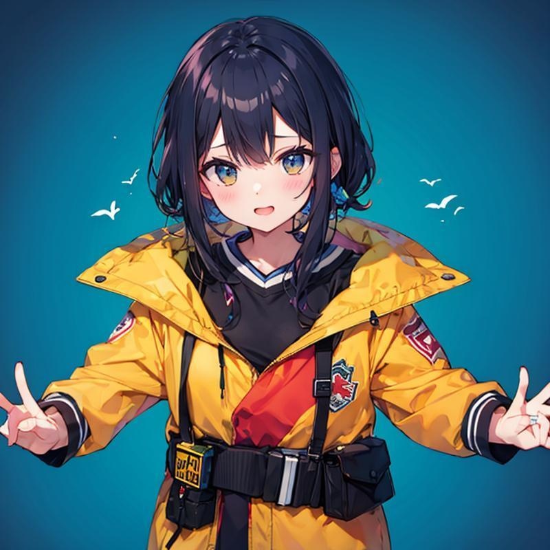 超絶AIイラスト集 Color Code:dodgerblue #1E90FF