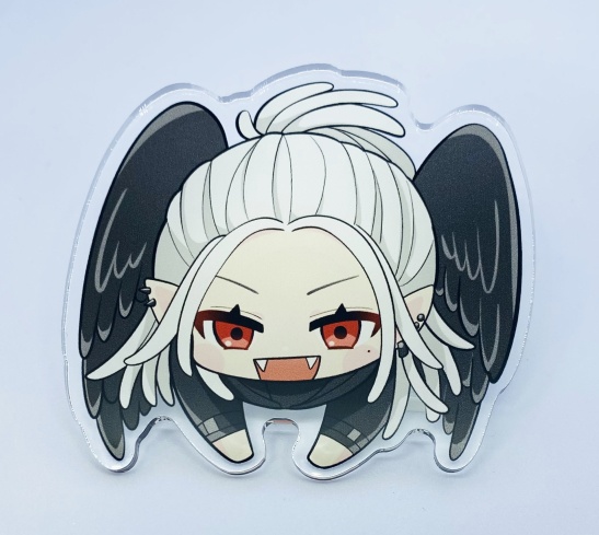 【にじそうさく10】鴉「抱え込むなよ!」アクリルクリップ(非公式)