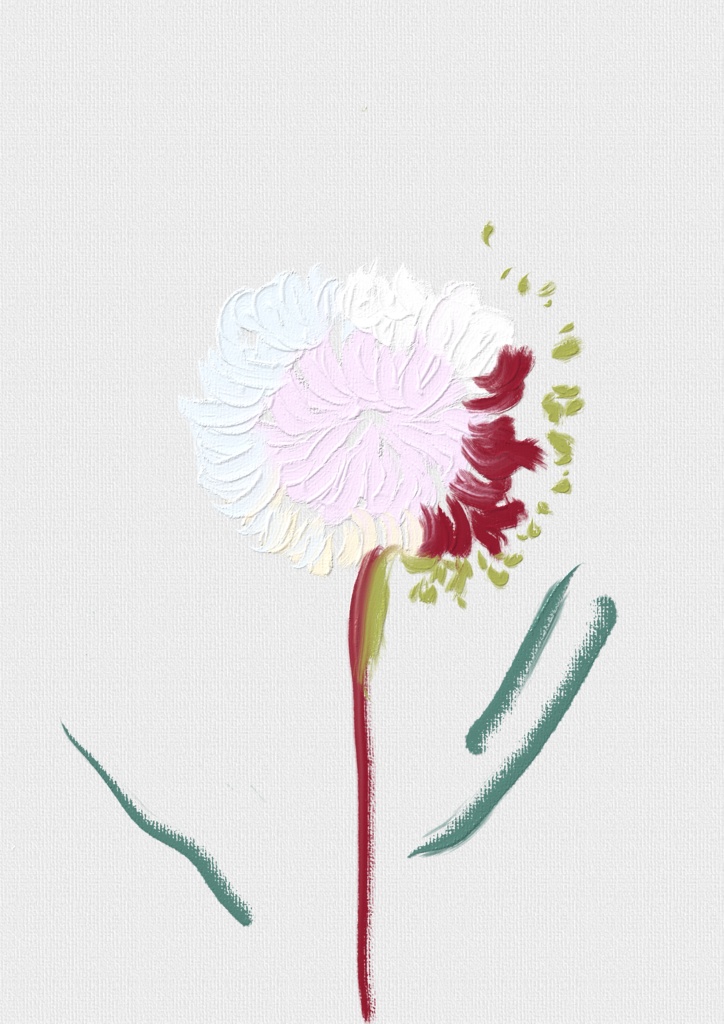 ポストカード　"flower"