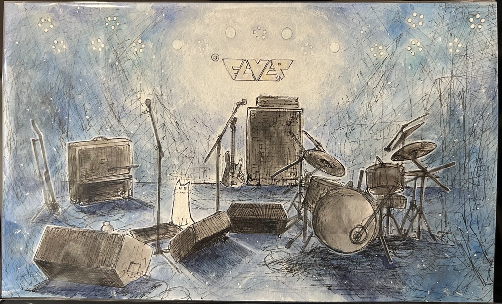 【原画】音楽が聞こえる