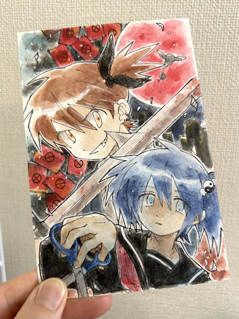 【原画】ポストカードサイズ原画④