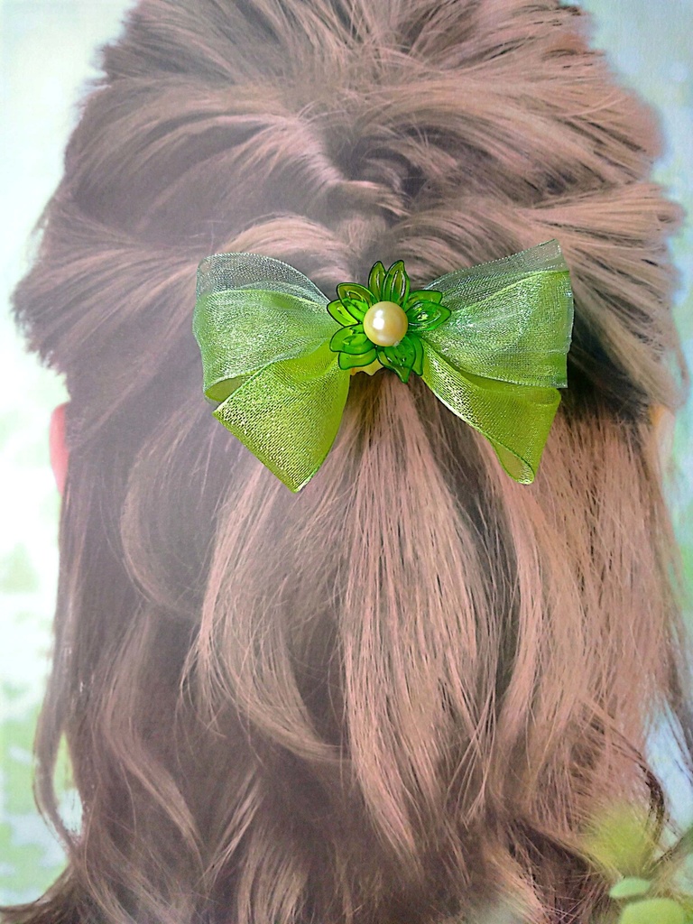 ヘアアクセサリー《木漏れ日と妖精》