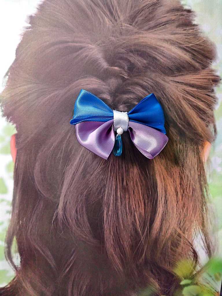 ヘアアクセサリー《雨降る街の夜》