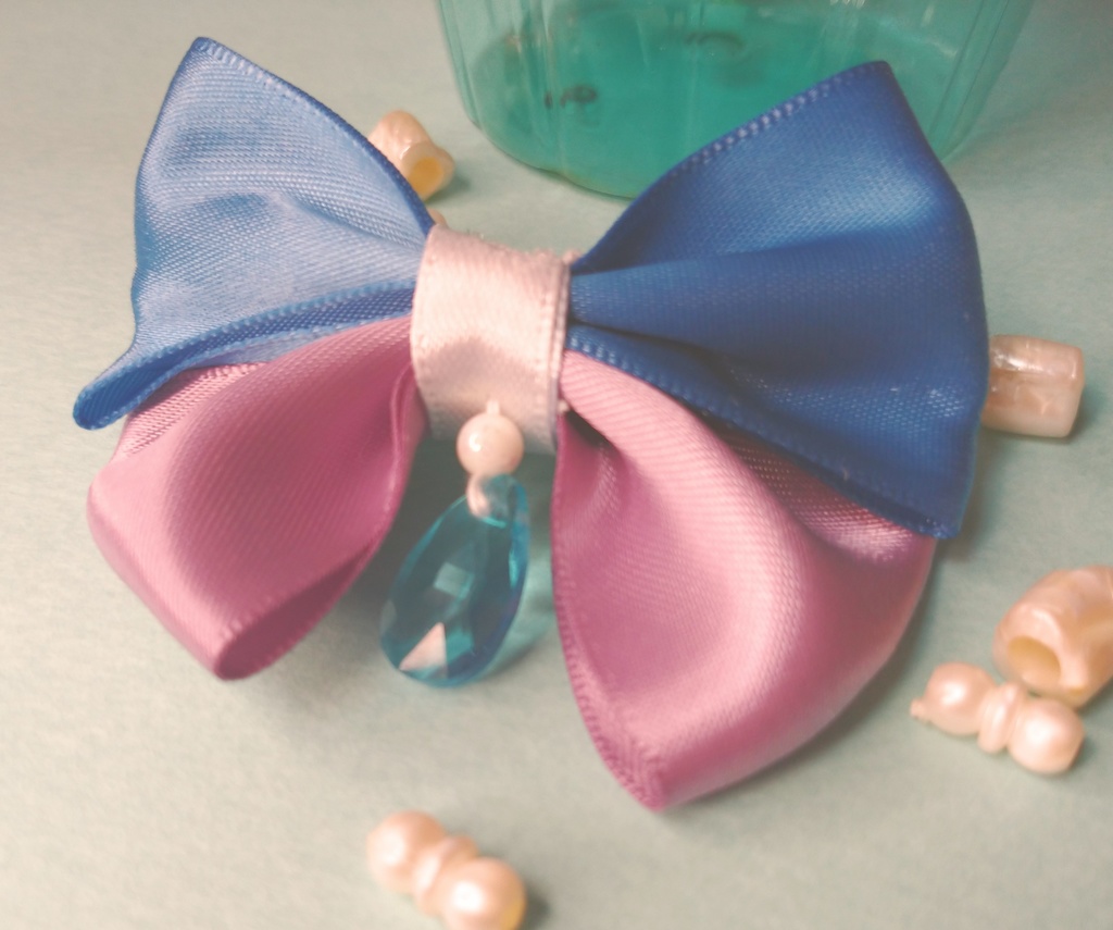 ヘアアクセサリー《雨降る街の夜》