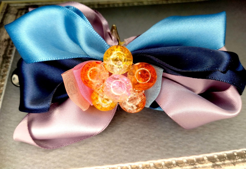 リボンバナナクリップ《夜明けと夕闇のワルツ》