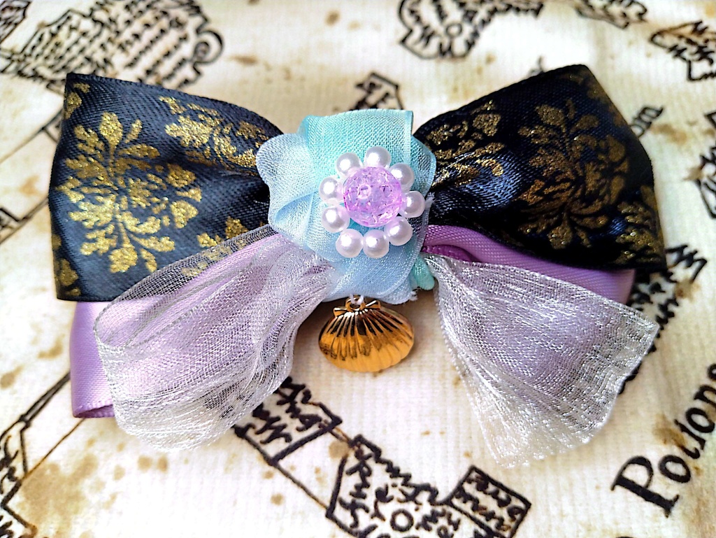 イメージリボンバレッタ《紐解く鈴声》